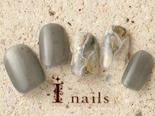 アイネイルズ 町田店(I nails)/ニュアンス天然石アート 7480円