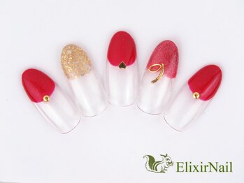 エリクサーネイル 池袋(Elixir Nail)/定額a シンプル/クーポン使用