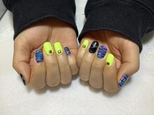 Rネイルスタジオ/虎年には虎柄をw