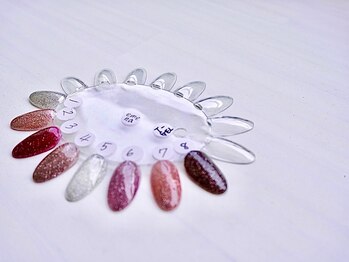 フレチル(frachill)/フラッシュジェル色見本