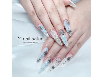 Mネイル/ホワイト|アート|十字架