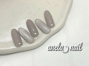 アネラネイル(anela nail)/シンプルオフィスネイル/6,980円