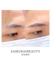 サムライビューティー 渋谷東店(SamuraiBeauty)/シャープ眉もメンズ眉毛サロンで