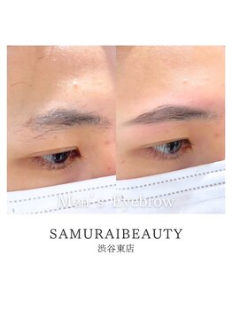 サムライビューティー 渋谷東店(SamuraiBeauty)/シャープ眉もメンズ眉毛サロンで