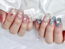 持ち込みネイル(マグ/ハート)