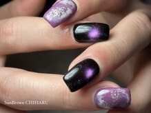 サンブラウン(SUN BROWN)/nail designed byCHIHARU