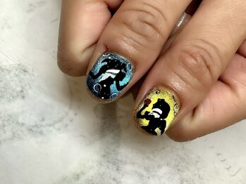 オシイロネイル(Oshiiro Nail)/アリエル&白雪姫