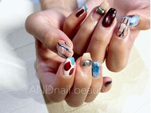 アンドネイル ビューティー(AND nail,beauty)の雰囲気（-nail design-大人個性派な配色はお任せ下さい/藤沢/パラジェル）