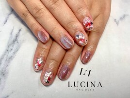 T-195 大人可愛いシェルネイル