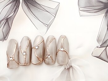 ミラーラインネイル