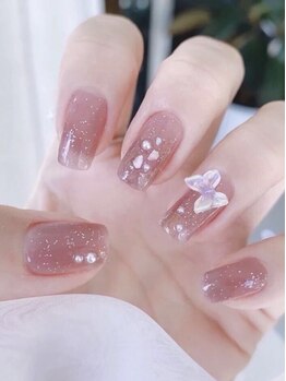 キュート ビューティーサロン(Cute Beauty Salon)の写真/シンプルだからこそ技術が光る☆指先の美しさを引き立てる高技術で、上品で洗練された指先に♪持ち込みok!