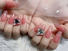 モルフォネイル(Morpho nail)/#新宿ネイル#大人可愛いネイル