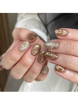 リノ 大阪本町店(lino)/ニュアンスネイル