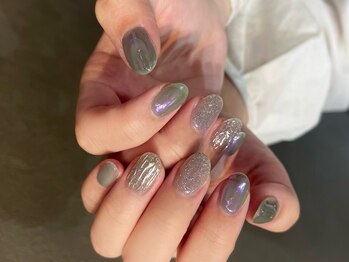 ジィール 南越谷(JIIL)の写真/１０種類から選べるシンプルデザインが３９００円～!!カラー変更もOK◎お得な学割クーポンもご用意あり☆