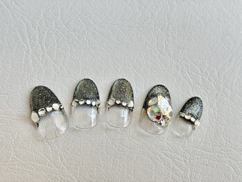 カミアンユイヤ ネイルラボ(KAMIANYUIYA Nail LAB)/マグネットフレンチ