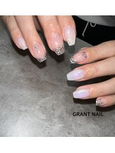 グラント ネイル 泉佐野店(GRANT NAIL)/手書きアクセサリーアート