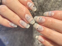 ラクネイル 浦和店(raku nail)/マグネットボーダーネイル