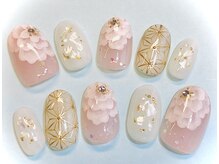 ルイネイルの雰囲気(ブライダル、成人式オーダーネイルチップ)