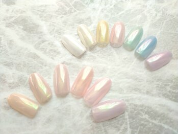 ネイル マテリア 池袋店(Nail Materia)/オーロラネイル