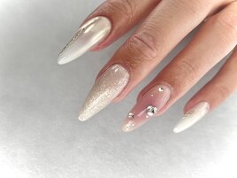 シンプル　オーロラ　長さ出し