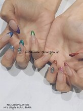 エムズスタイル ネイルバー(M's Style NAIL BAR)/guest nail