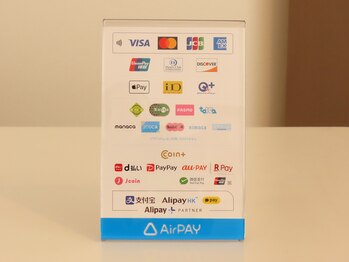 ポノポノ(PONO PONO)/各クレジット、QR決済対応