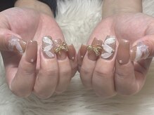 ピンクベリー(PINK BERRY)/リボンネイル