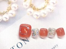 フルールソンネイル(fleur son nail)/親指アート