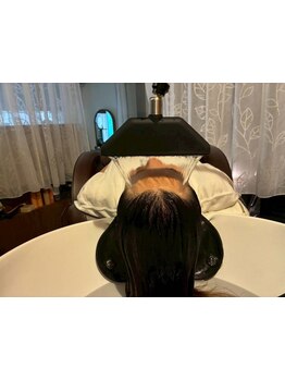 ヘッドスパで癒されたい