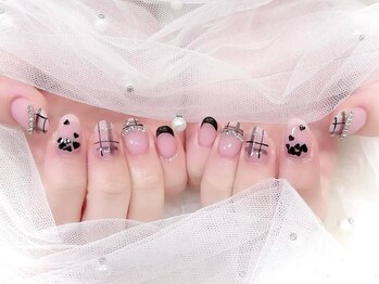 プティネイル 池袋(Puty Nail)/ショートフレンチガーリーネイル