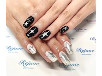 リジュベ(Rejuve)/ブラックにスターデザイン☆