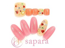 津田沼ネイルサロン サパラ(sapara)/ハンドフットセット定額￥11,499