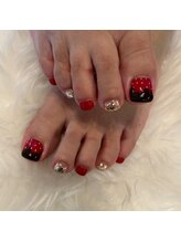 トータルサロン 白べぇーっ プラス/いちごネイル♪