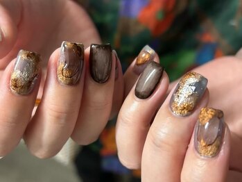 個性派nuance/ニュアンスネイル