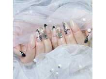 ピョルネイル 流山おおたかの森(Byeol Nail)の雰囲気（大人気★ミラーネイル×マグネットネイルで奥行きデザイン！）
