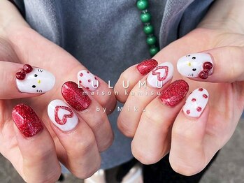 ルルム メゾン カミス(LULUMU maison kamisu)/【Miku】デザインネイル