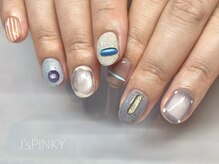 ネイルスペース ジェイズ ピンキー(NAIL SPACE J's PINKY)/夏ニュアンス☆
