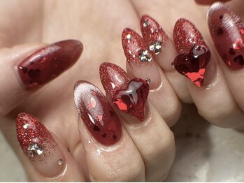 クロレ(Nail Salon COLORE)/バレンタインネイル 担当:粥川