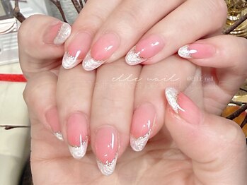 ELLE NAIL SALON【エルネイルサロン】西川口　【NEW OPEN】/チークフレンチELLE NAIL西川口