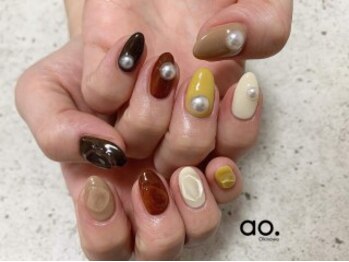 アオ おもろまち(ao.)/85min/個性派ネイル Nailao.沖縄