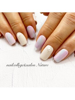 ネイルカレッジアンドサロン ナチュレ(nailcollege&salon NATURE)/カラフルネイル