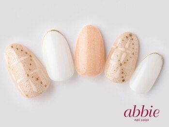 ネイルサロン アビー 宮益坂店(abbie)/モロッコフラワー ¥14014