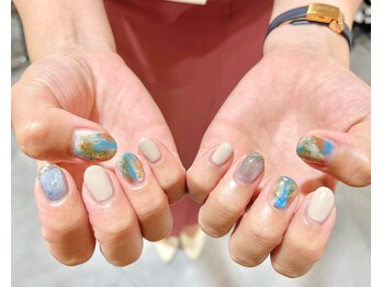 ネイルサロン ティフィン(tiffin)/～アート系ニュアンス～