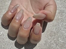 モナリザ 三宮店(MonaLisa)/ワンホンネイル¥6500/ニュアンス