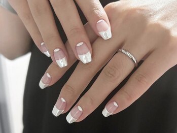 アイネイルズ 梅田店(I nails)/Meiko限定Y2Kミラーフレンチ