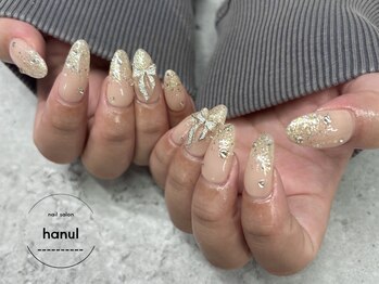 ハヌル(hanul)/リボンネイル