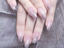 シーアンドビーネイル(C&B Nail)/ラメグラデーション