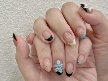 メルシー(Merci)/ SNS話題ワンホンネイル3D花