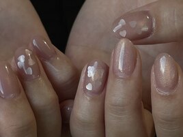 hau nail＊シンプルネイル
