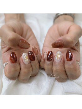 ネイルジョル 池袋店(Jaol)/べっ甲ネイル